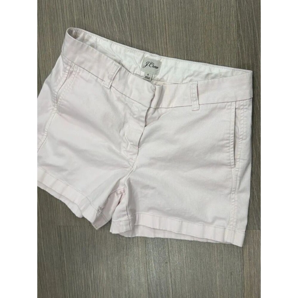 J.Crew Chino Shorts Women's Size 6 Light Pink
